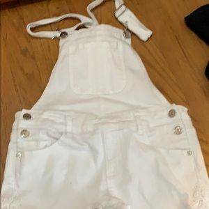 white overalls